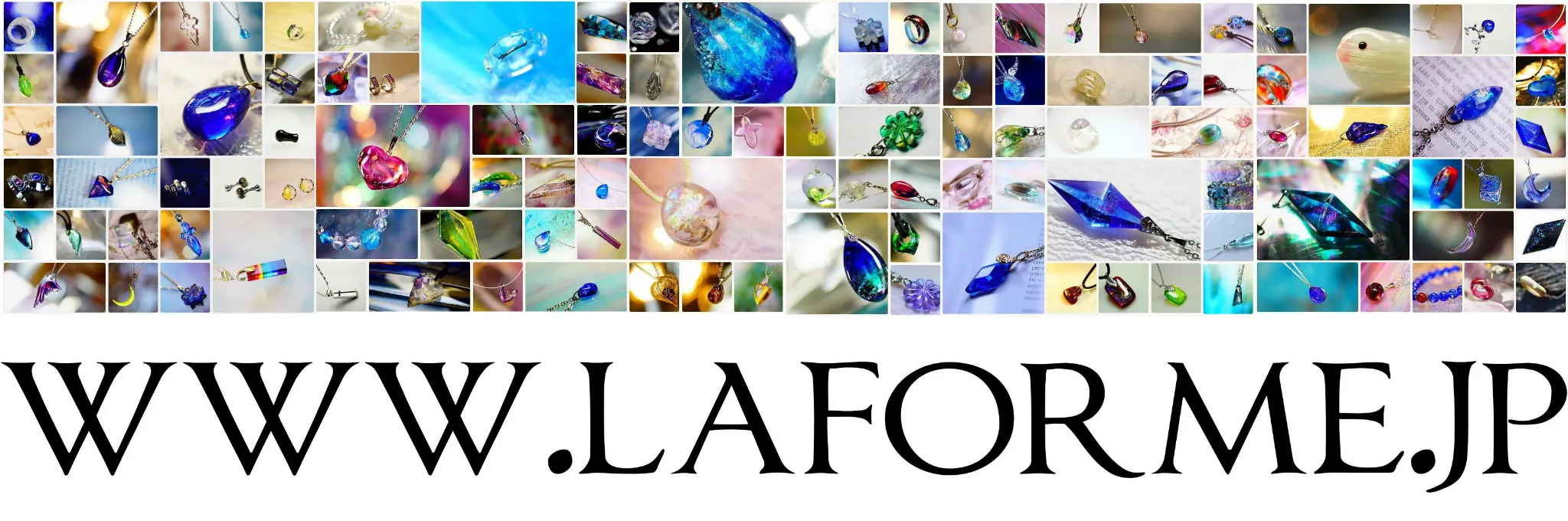 ラフォルムの多彩なガラス作品と本店URL