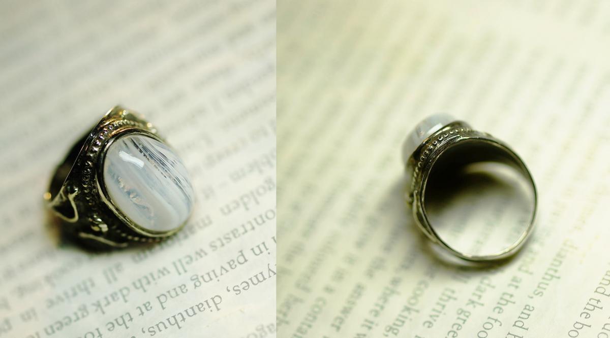 Antique memorial ring