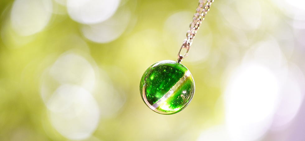 Dichroic planet width circle ～ Spring green ～