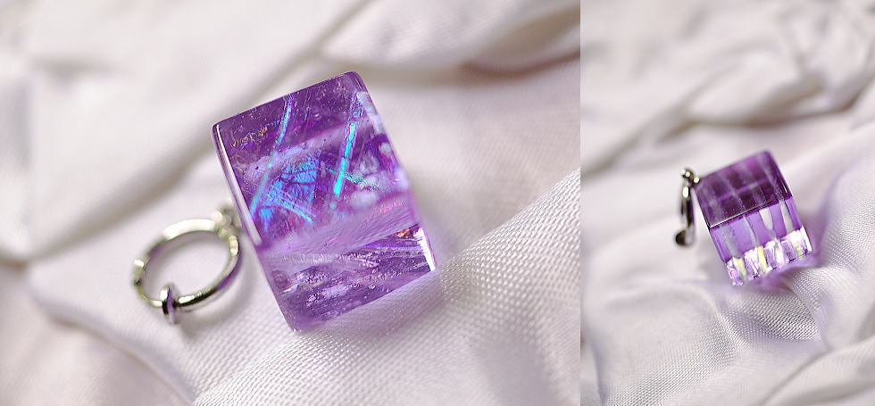 Lavender cube ～ Rainbow flash ～