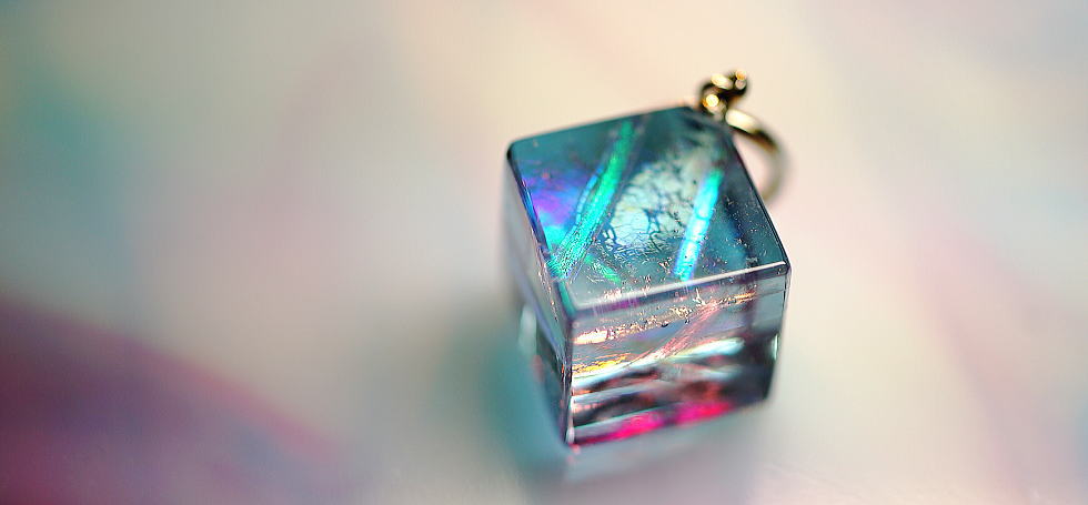 Lavender cube ～ Rainbow flash ～