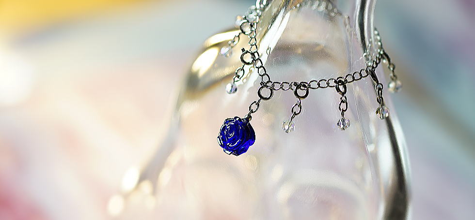 Charming blue rose